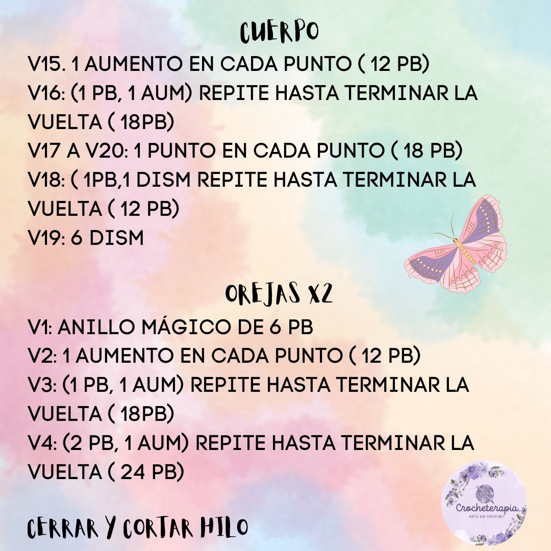 Patrón de Llavero Elefante en Crochet Gratis