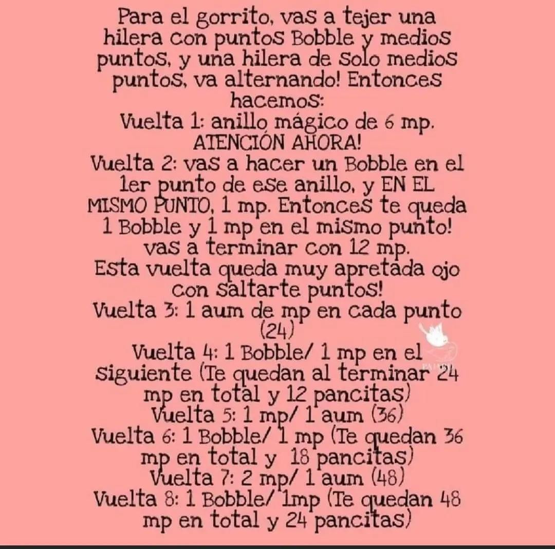 Patrón de ovejita adorable para los amantes del tejido