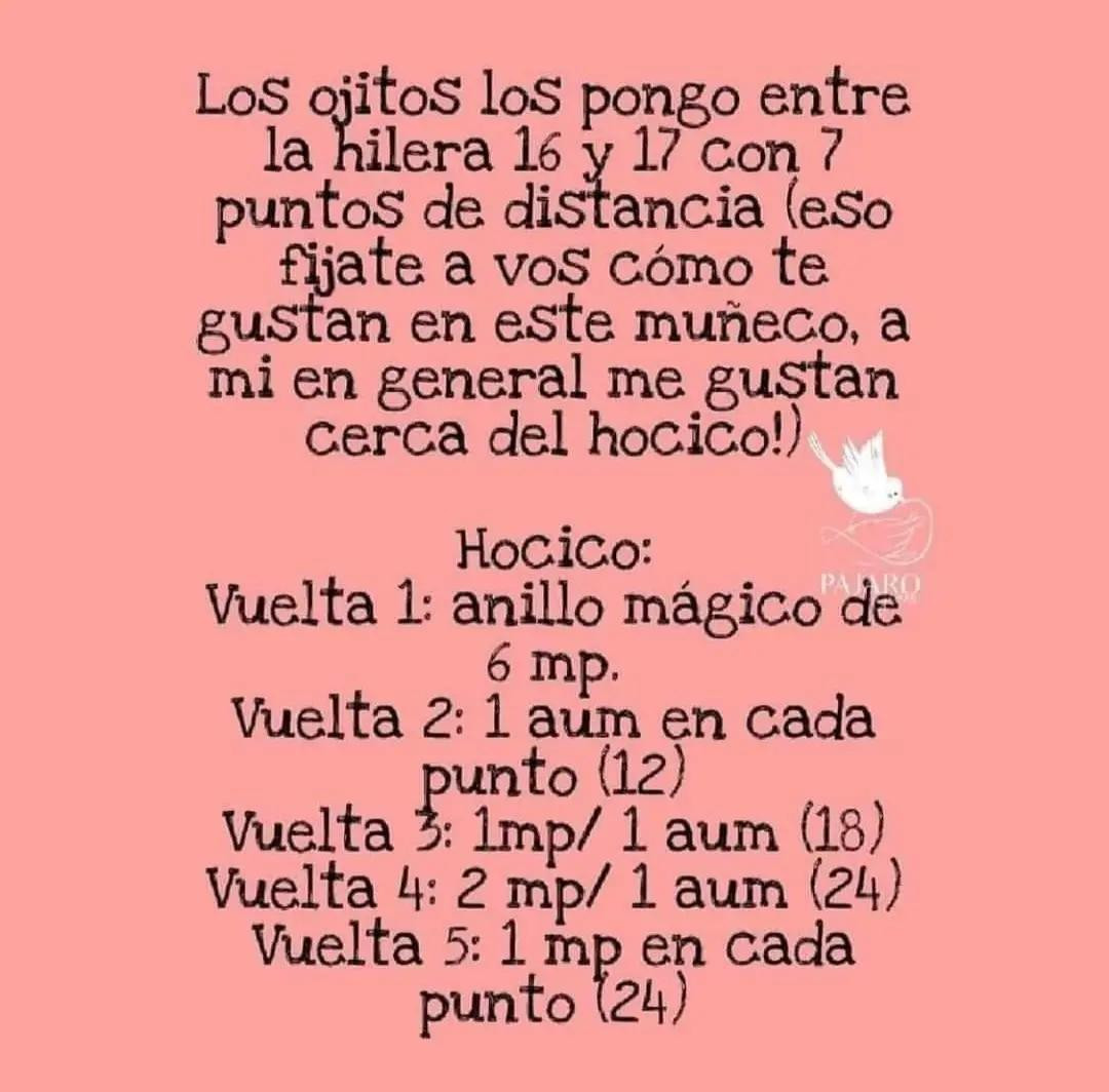 Patrón de ovejita adorable para los amantes del tejido