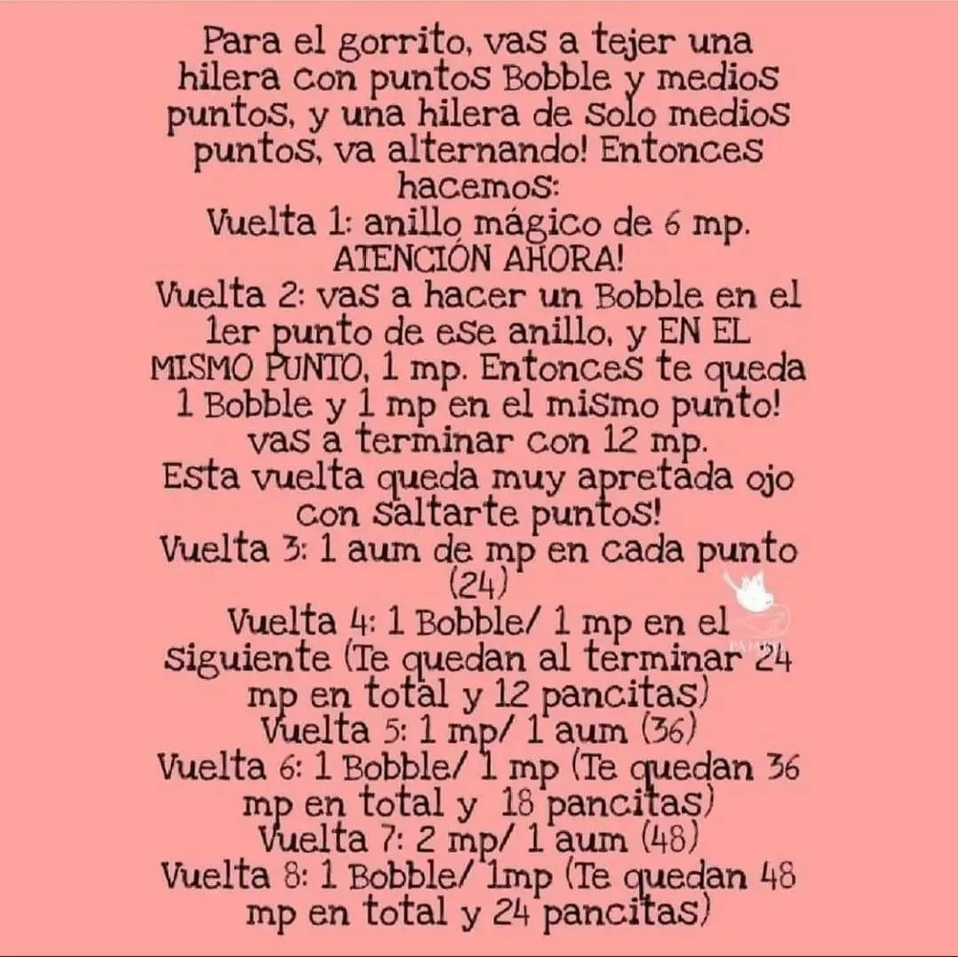 Patrón de ovejita adorable para los amantes del tejido