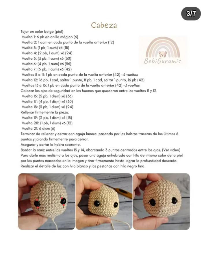 Patrón de Santa Claus a Crochet para Navidad