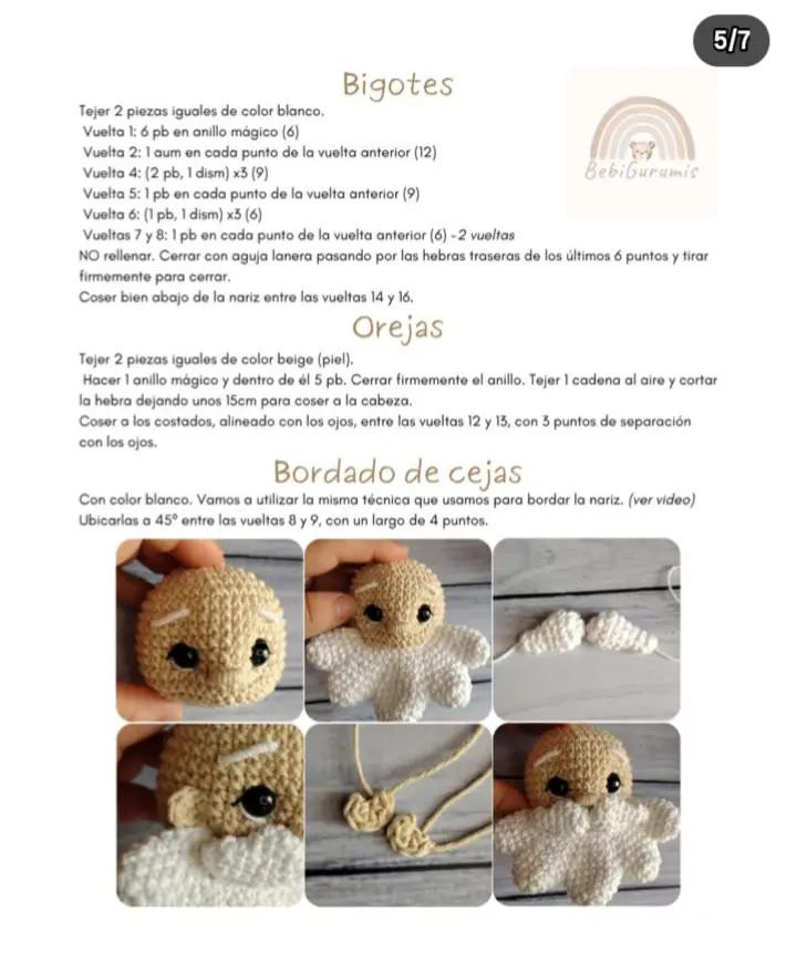 Patrón de Santa Claus a Crochet para Navidad