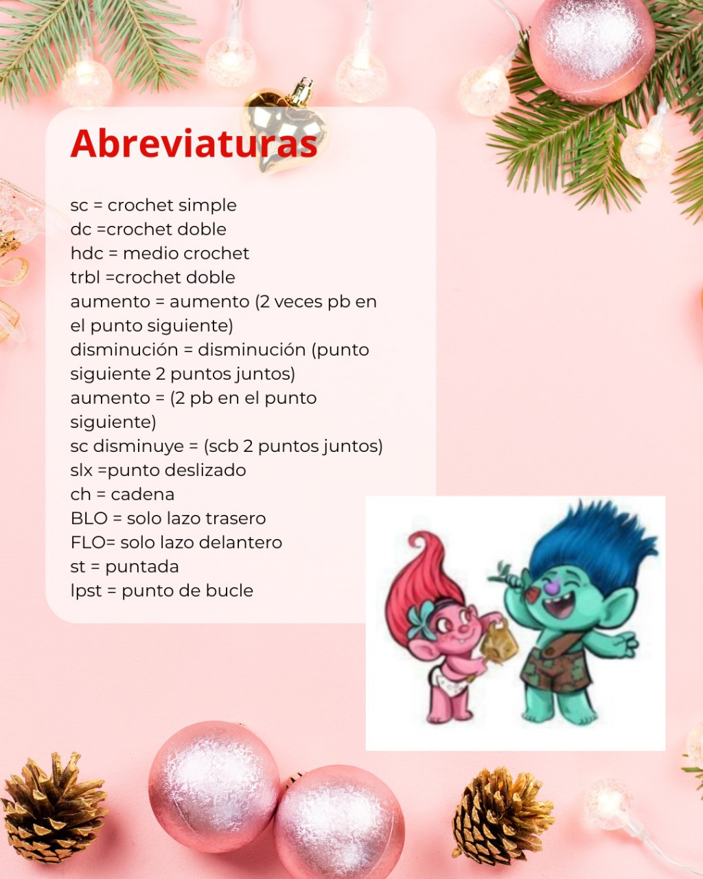 Patrón de Trolls de Ganchillo Gratis para Principiantes