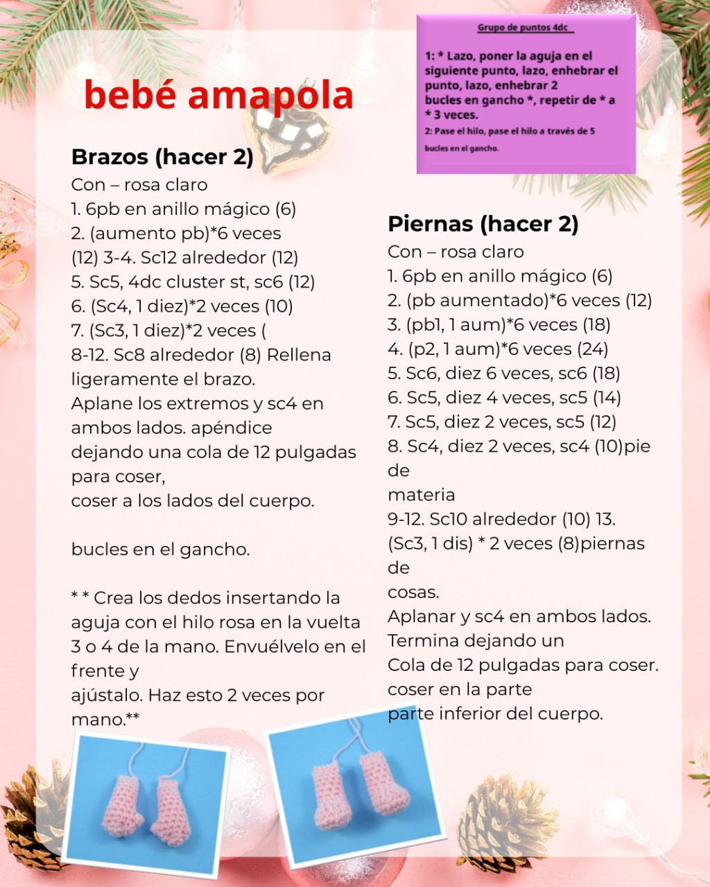 Patrón de Trolls de Ganchillo Gratis para Principiantes