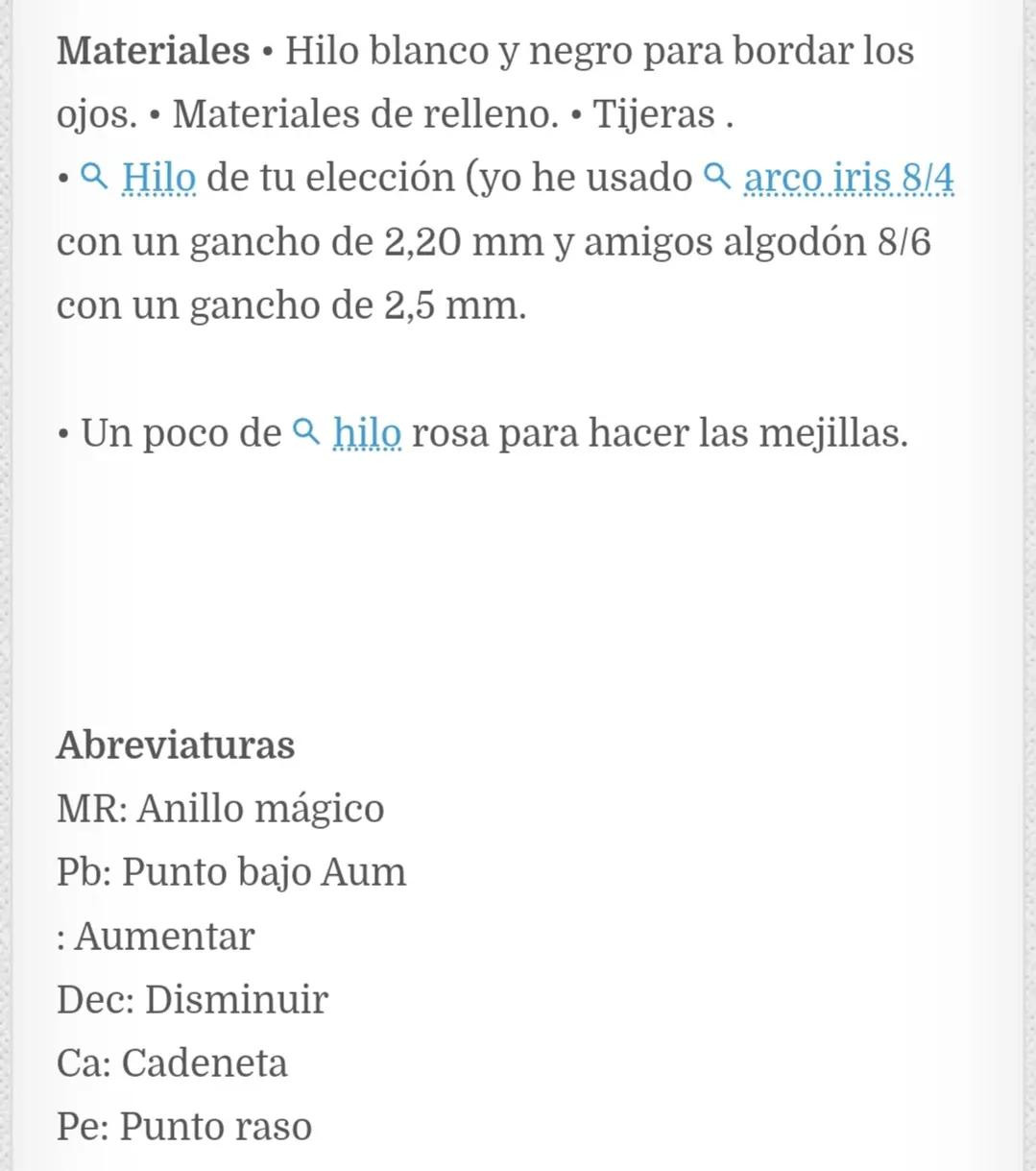 Patrón Gratis de Ositos de Peluche Amigurumi