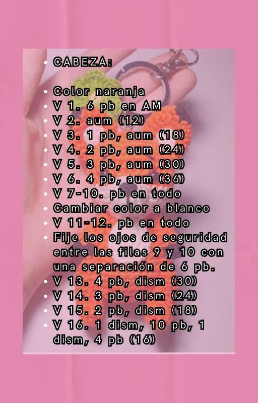 Patrón gratis para llavero de zorro tejido a crochet