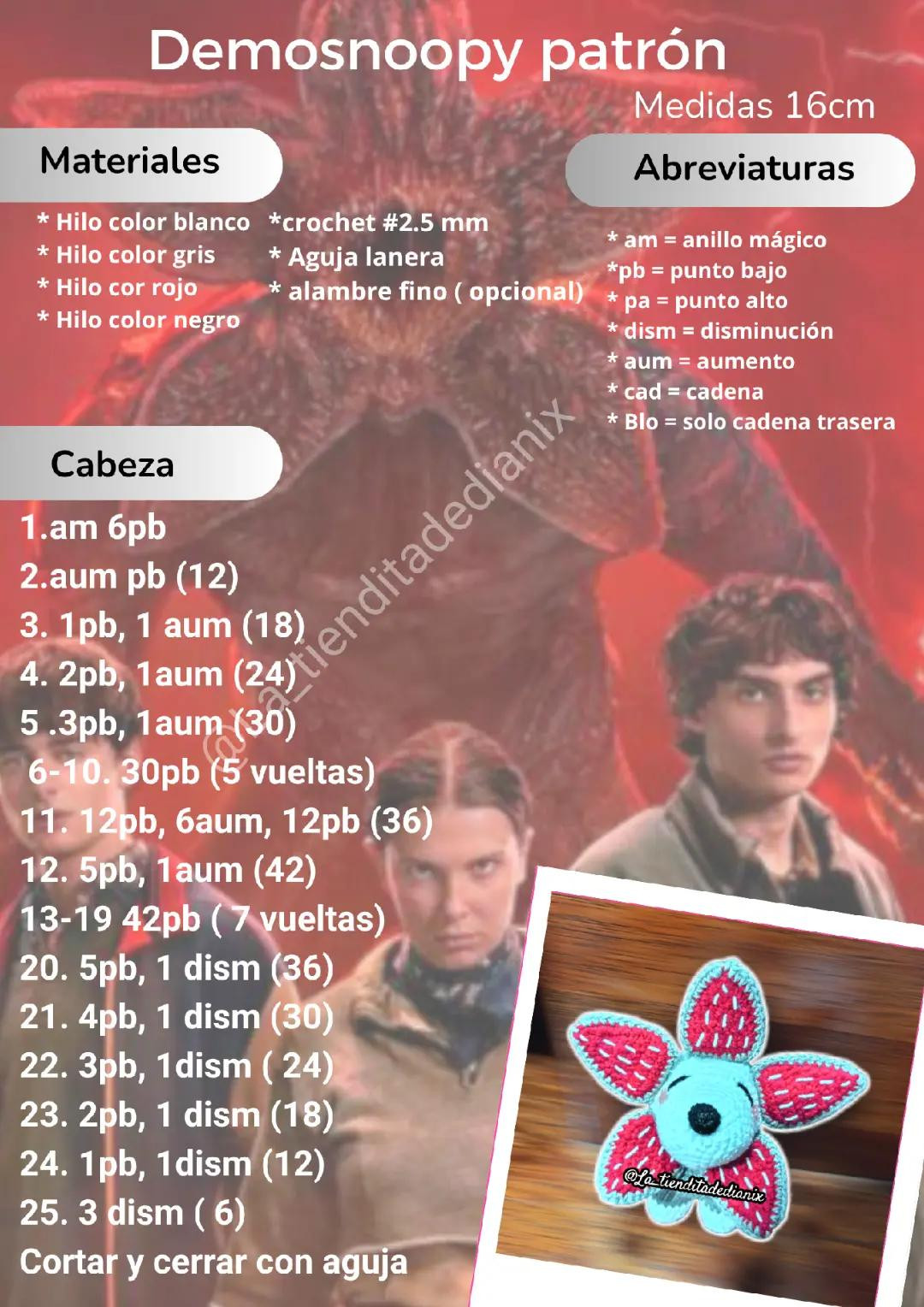 Patrón gratuito demosnoopy