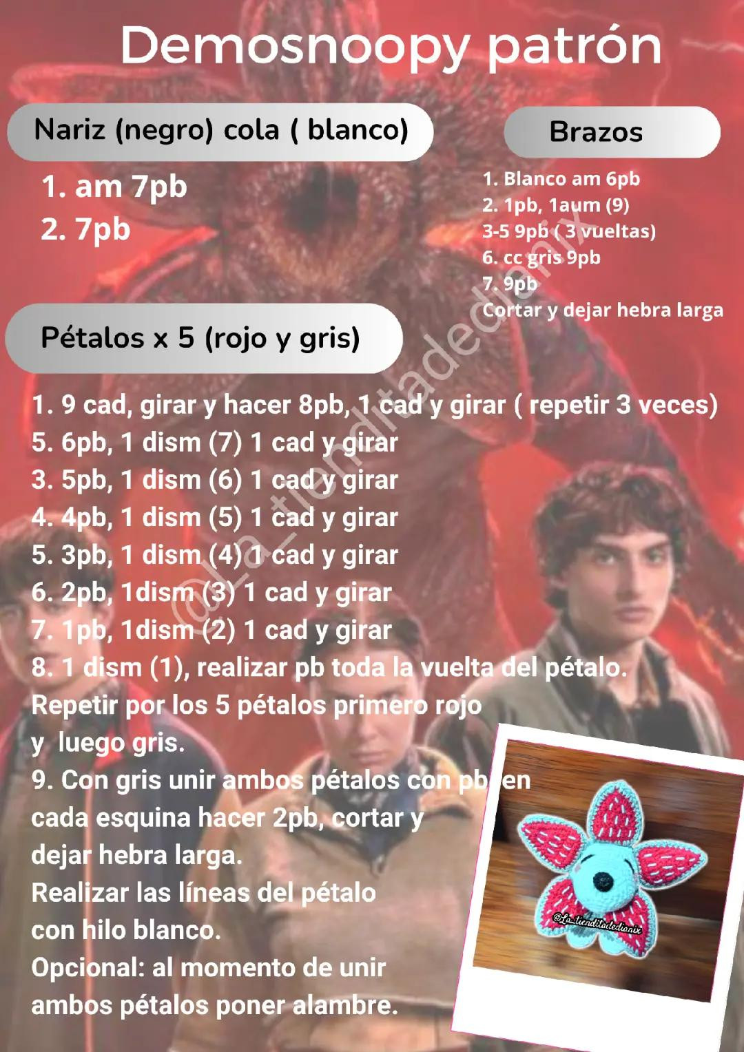 Patrón gratuito demosnoopy