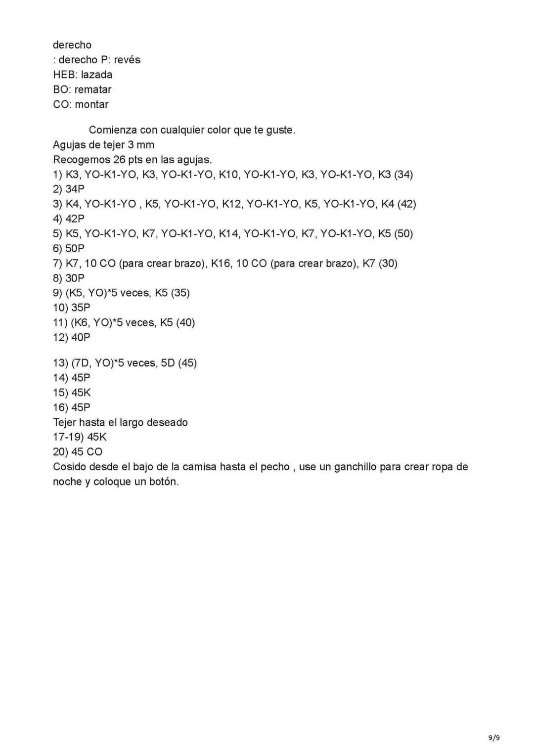 Patrón para Tejer un Mini Oso Amigurumi Adorable y Gratis