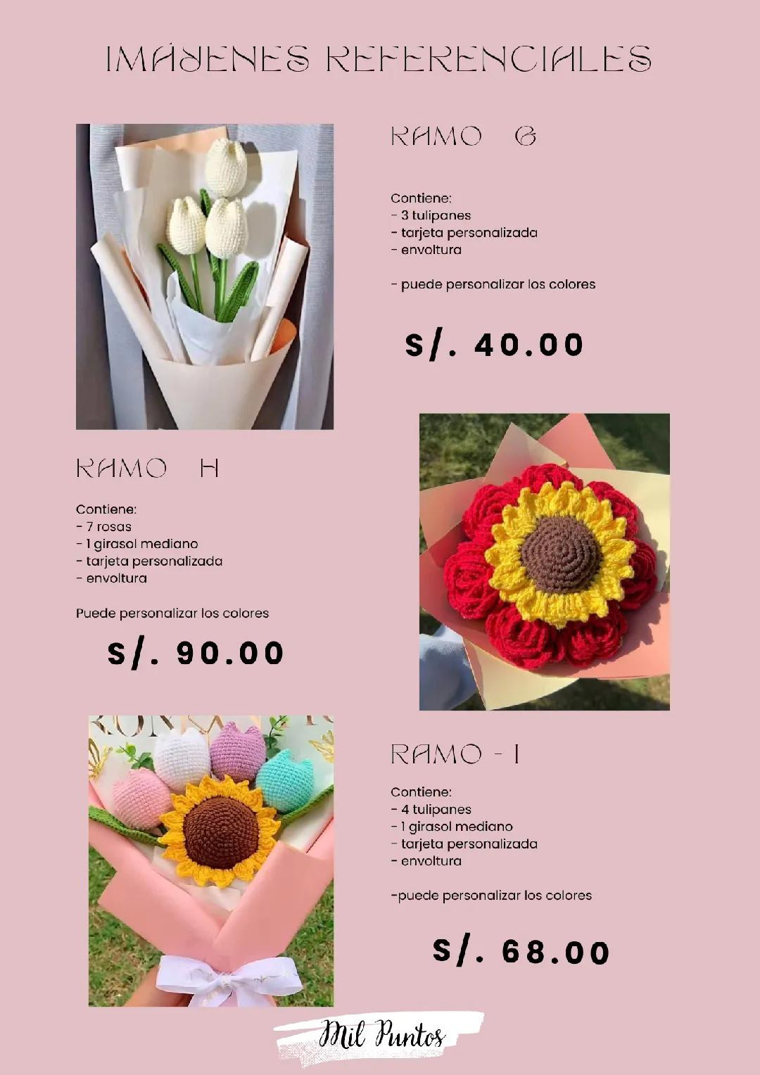 Patrones de crochet únicos para regalos de mamá