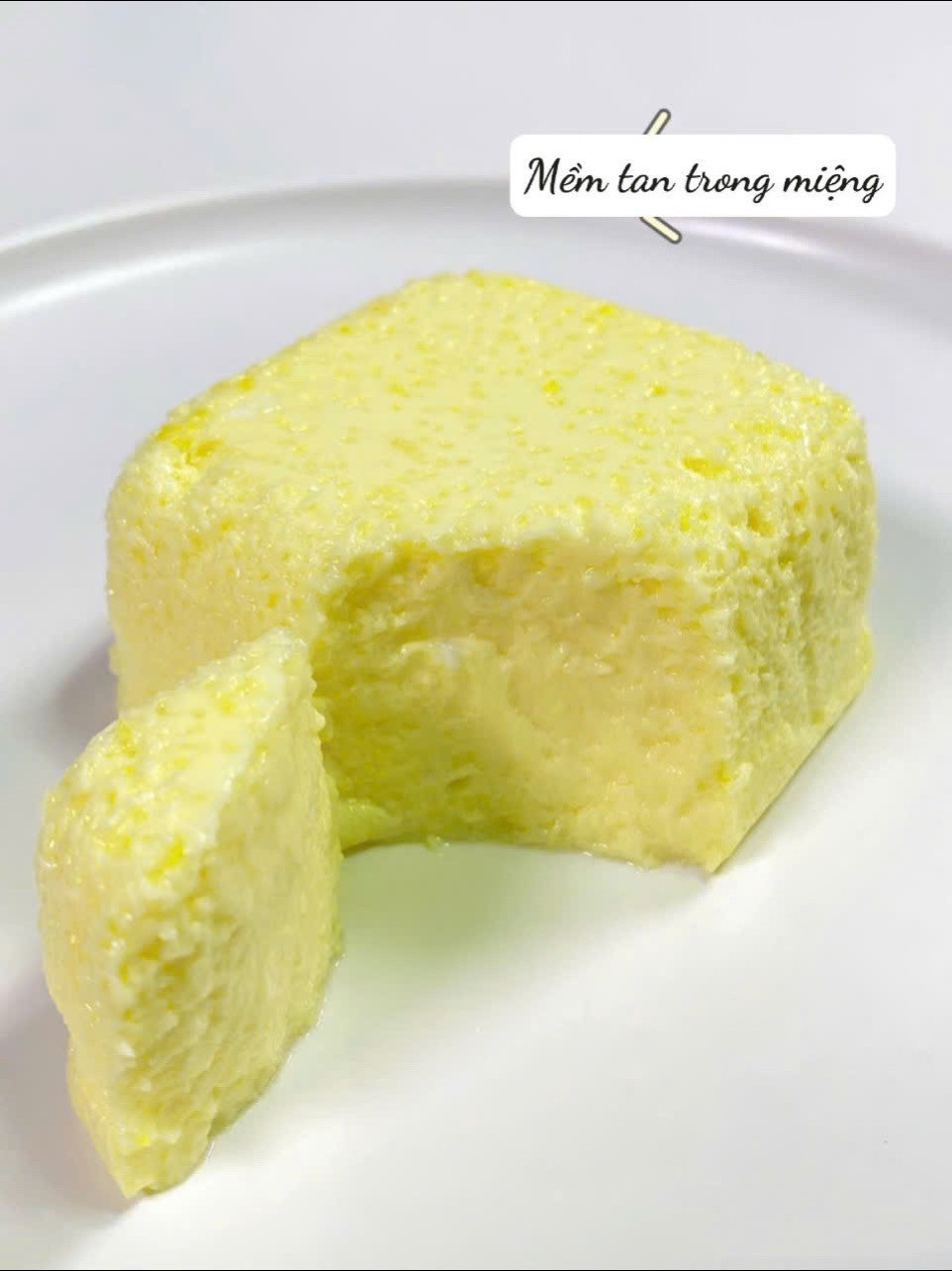 Pudding Ngô Sữa Mềm Mịn Tan Chảy Trong Miệng