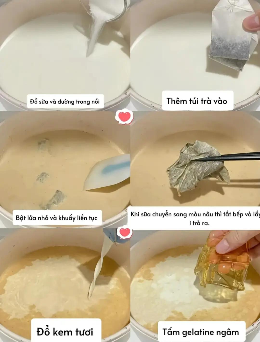 Pudding Trà Sữa Trân Châu Đường Đen Thơm Ngon