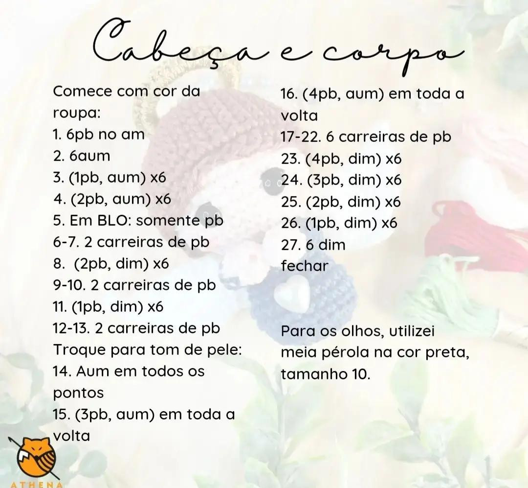 Receita gratuita de anjinho para chaveiro e lembrancinhas