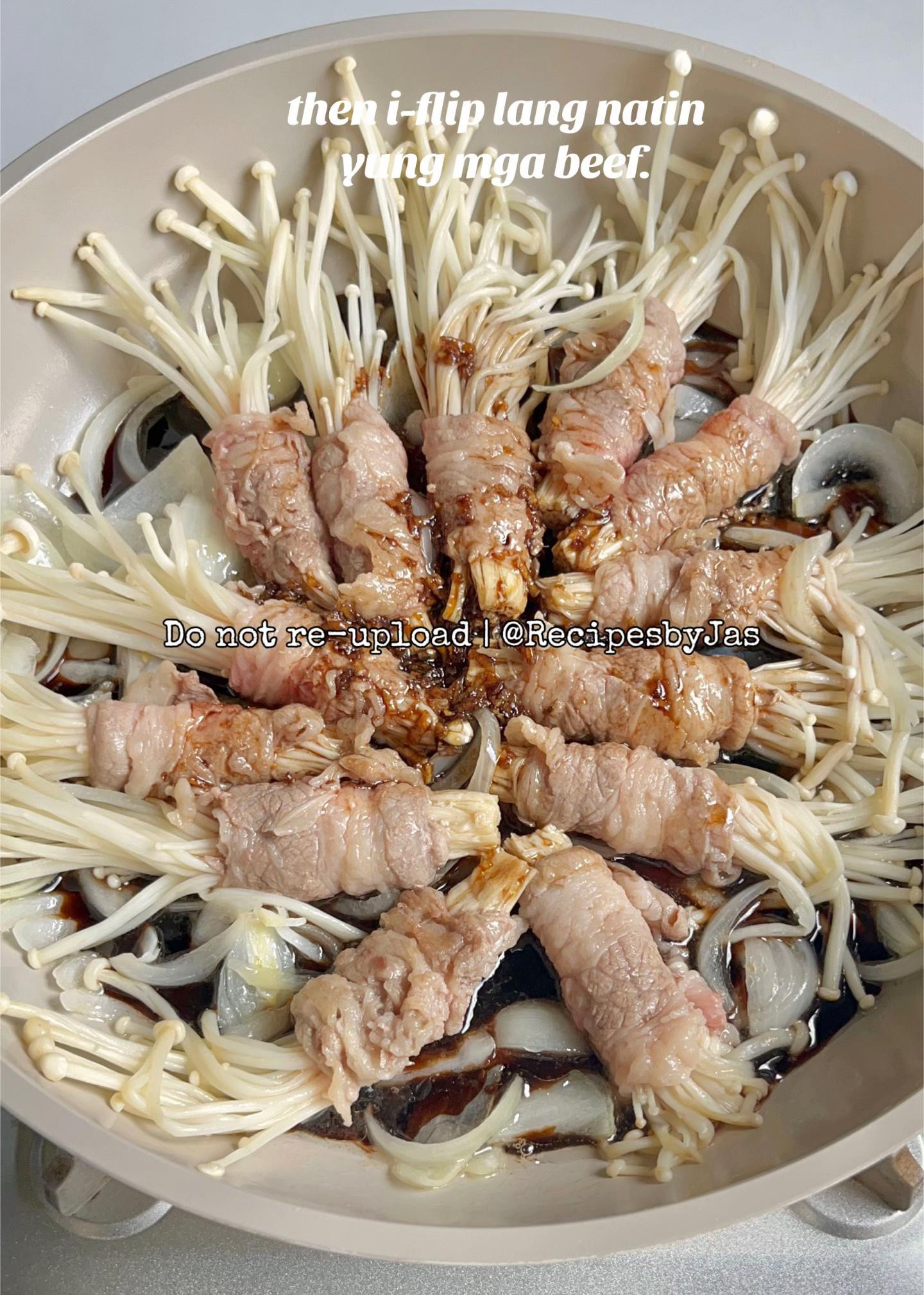 Savory Beef Enoki Mushroom Rolls Delight