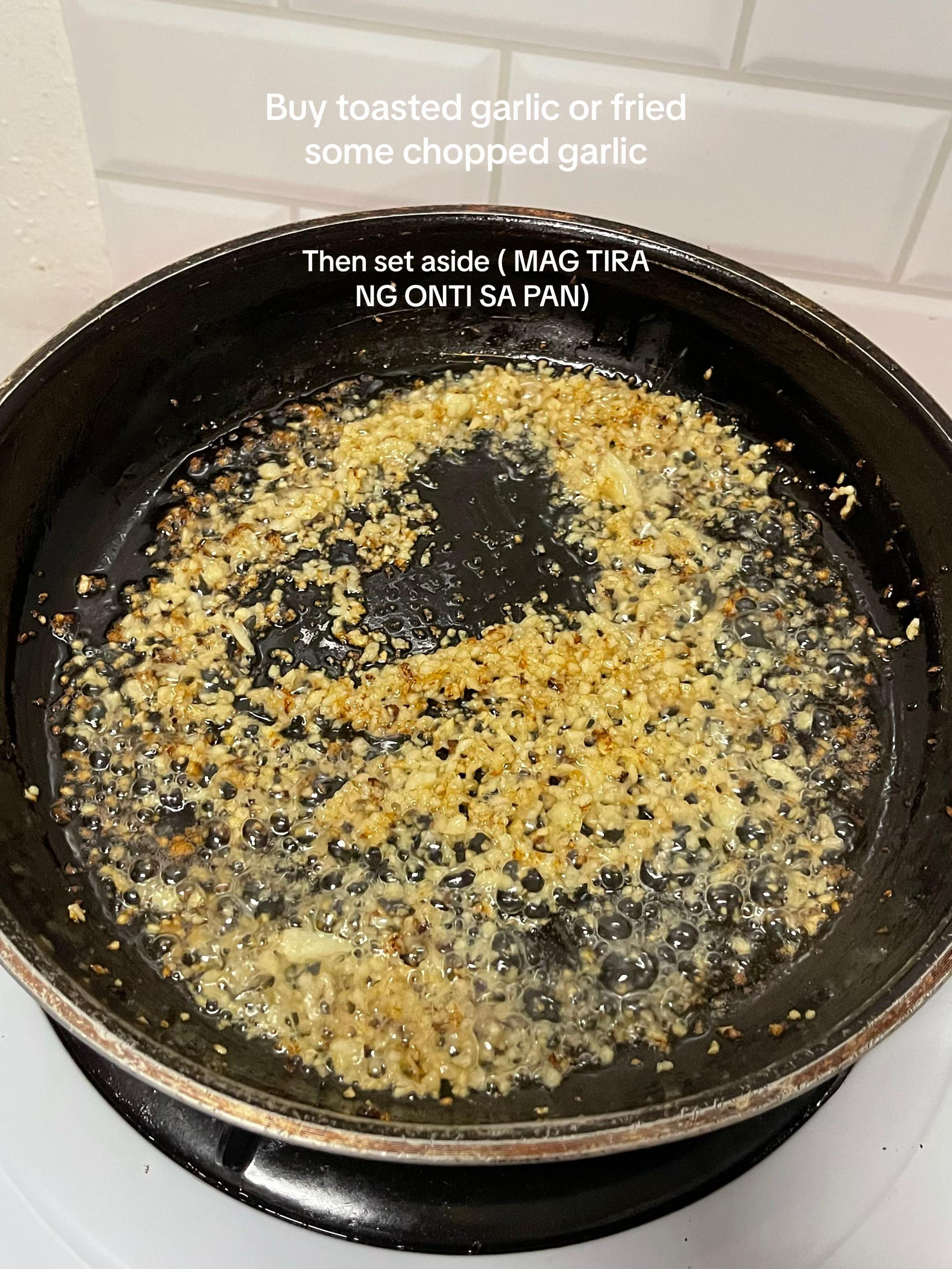 Savory Pork Salpicao with Garlic Mushroom Delight