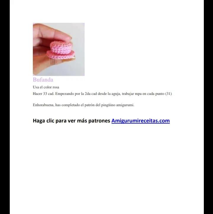 Señor y Señora Pingüino Amigurumi PDF Patrón Gratis