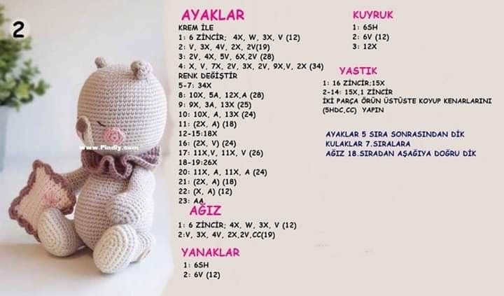 Sevimli Amigurumi Ayıcık Örgü Modeli Nasıl Yapılır