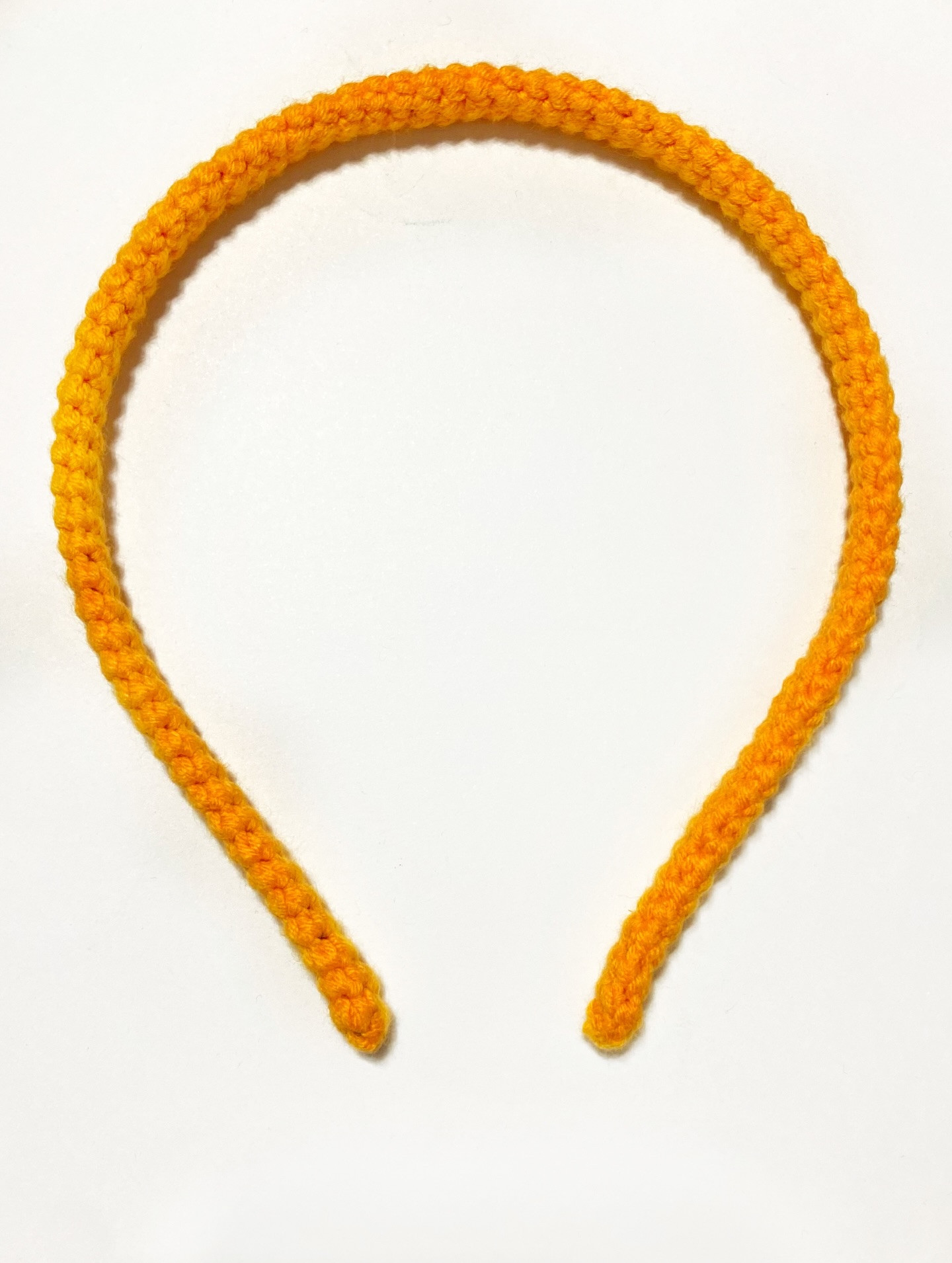 Схема в'язаного обруча з вушками жирафа