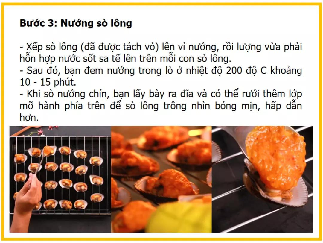 Sò Lông Nướng Sa Tế Cay Nồng, Thơm Lừng Đậm Đà