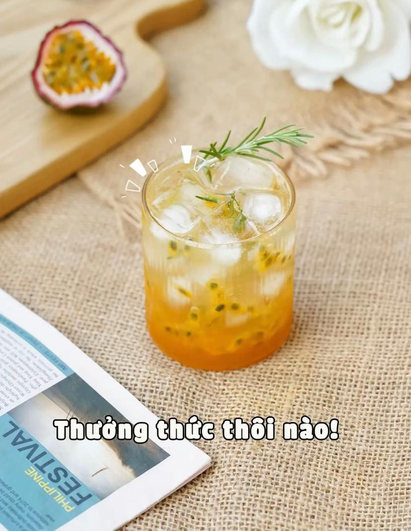 Soda Chanh Dây Mát Lạnh Ngọt Ngào