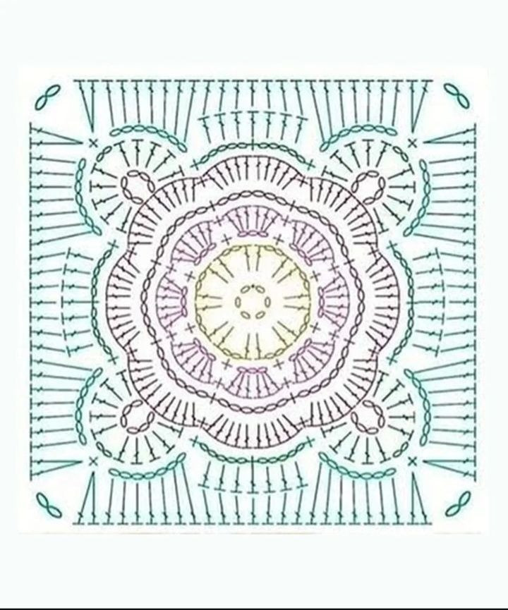 Step-by-Step Guide to Crocheting a Floral Square Pattern