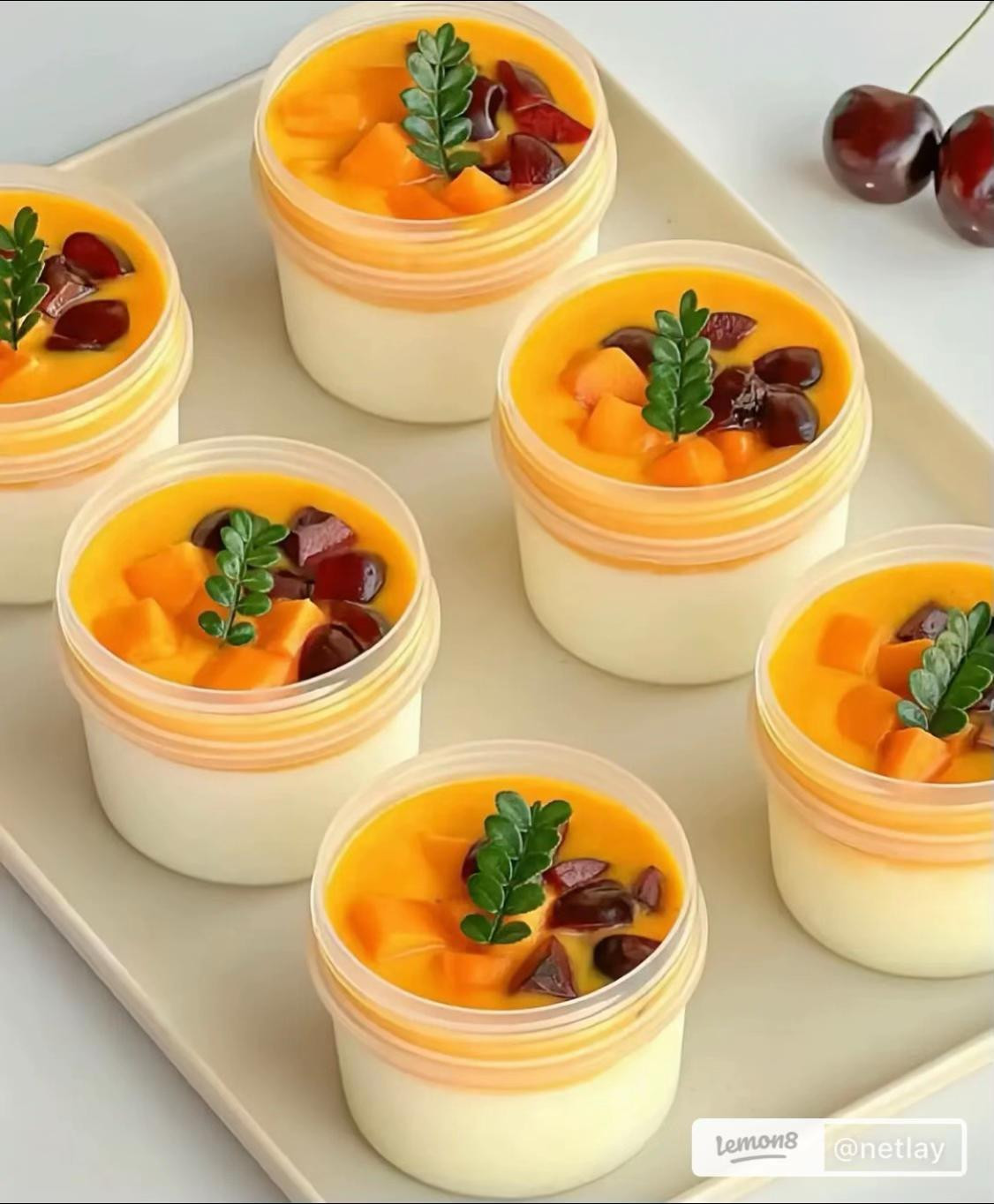 Sữa Chua Trái Cây Tươi Thơm Ngon Mát Lạnh