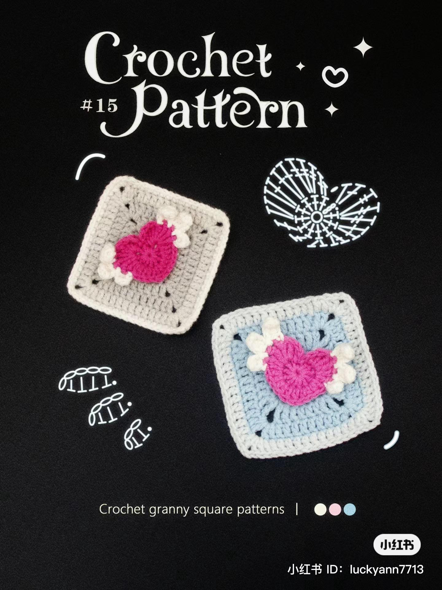 Sunny Crochet Granny Square Pattern for Bright Days