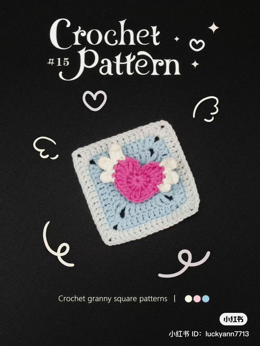 Sunny Crochet Granny Square Pattern for Bright Days