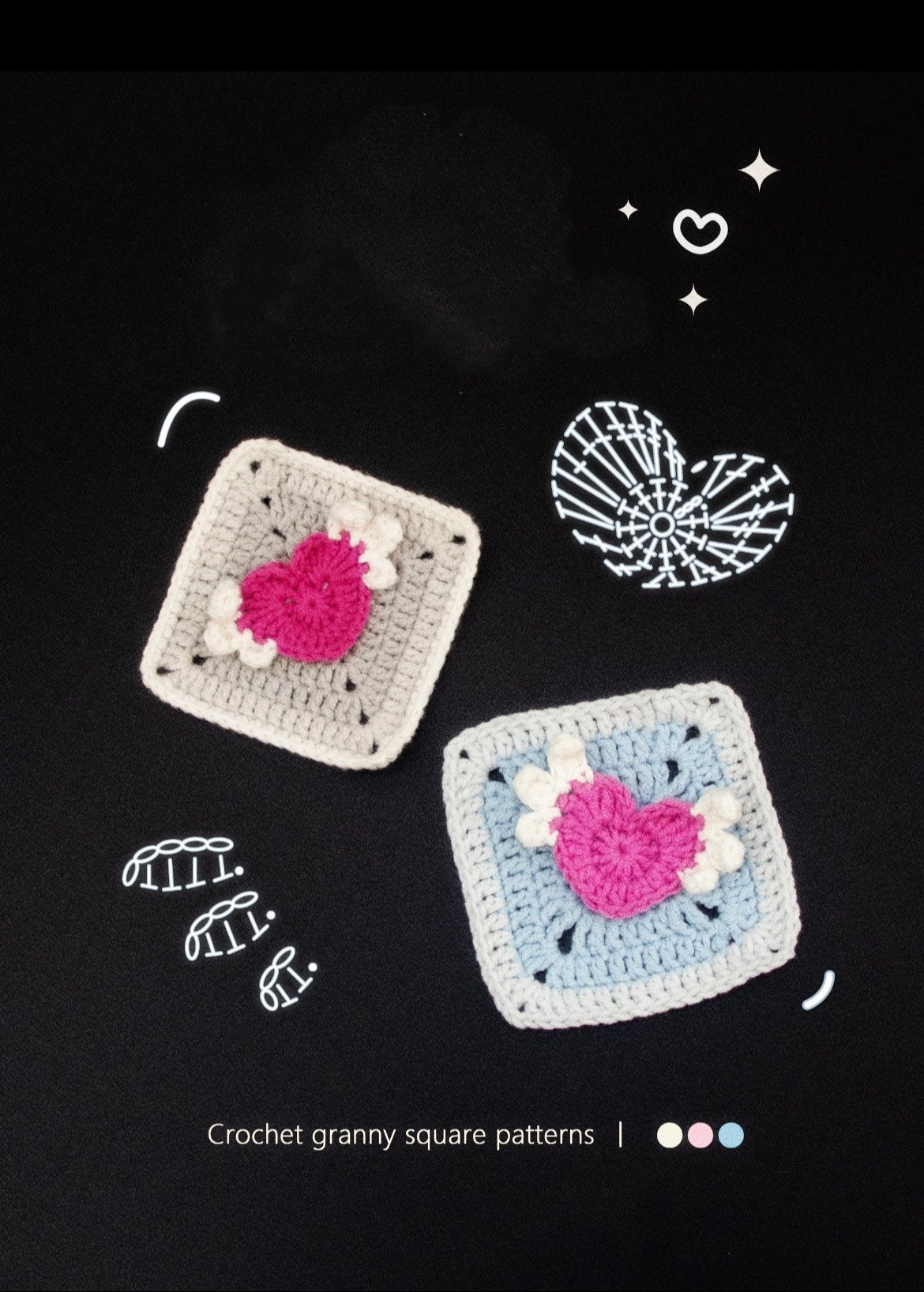 Sunny Crochet Granny Square Pattern for Bright Days