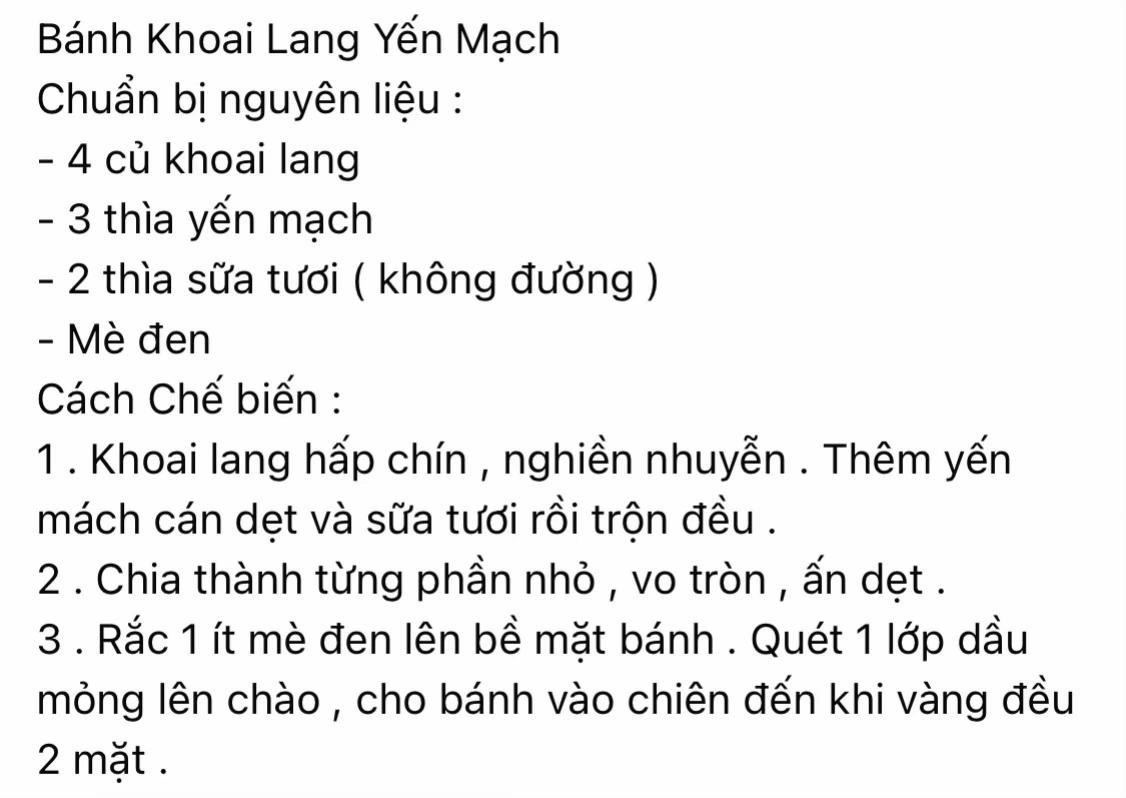 Sweet Potato and Oat Delight