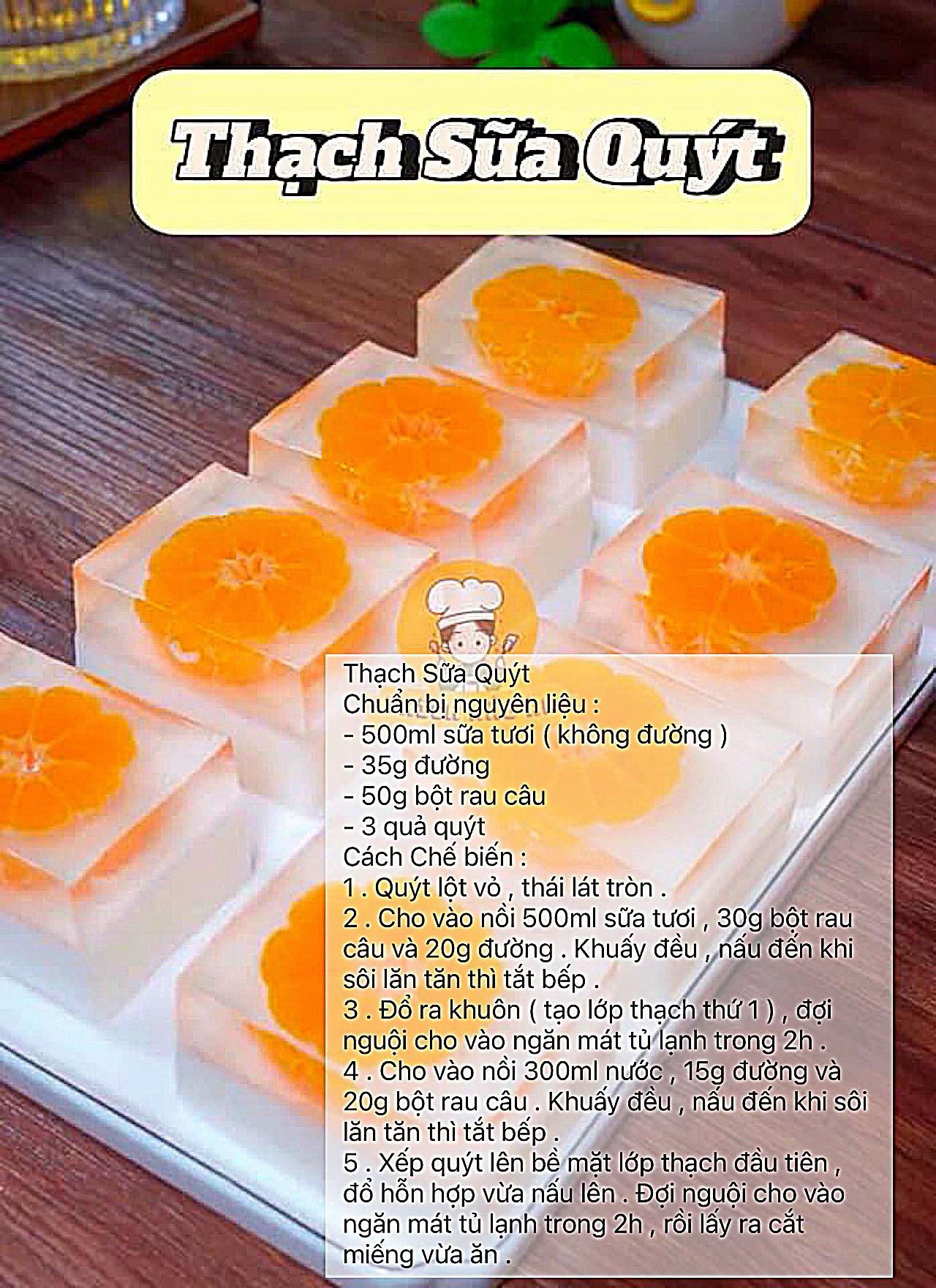 Thạch Rau Câu Mát Lạnh Từ Rau Củ Quả Sắc Màu