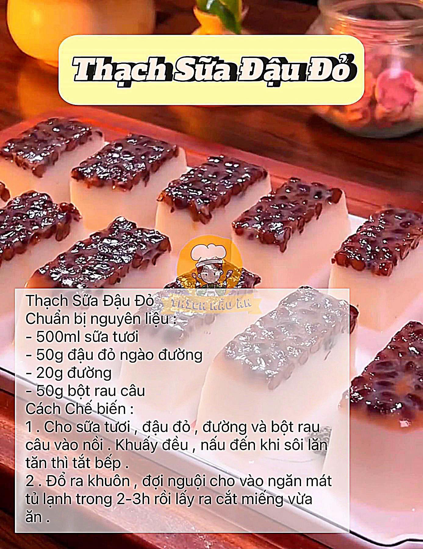 Thạch Rau Câu Mát Lạnh Từ Rau Củ Quả Sắc Màu