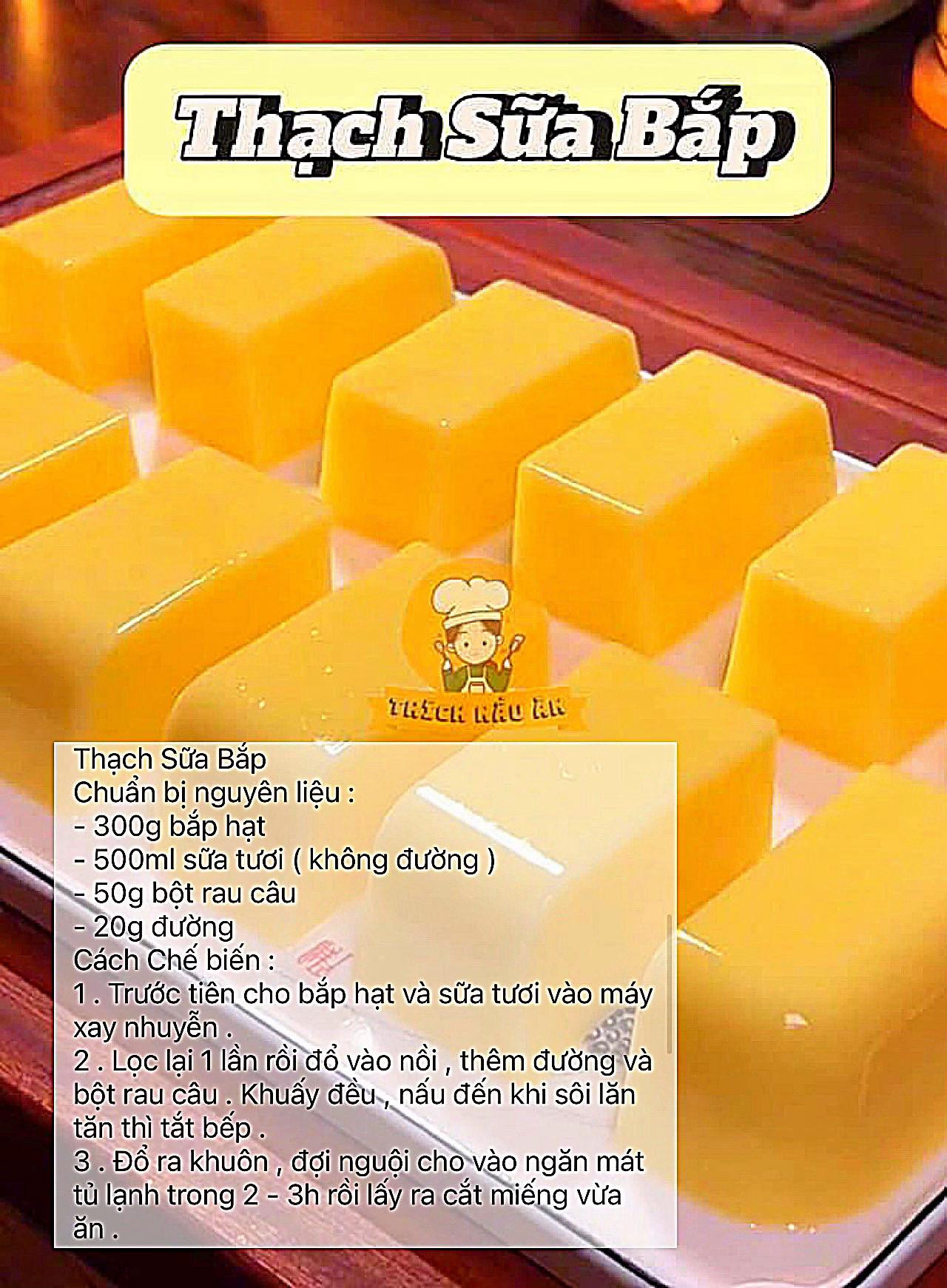 Thạch Rau Câu Mát Lạnh Từ Rau Củ Quả Sắc Màu