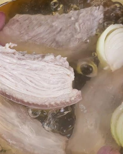 Thịt Ba Chỉ Ngâm Mắm Thơm Ngon Ngày Tết