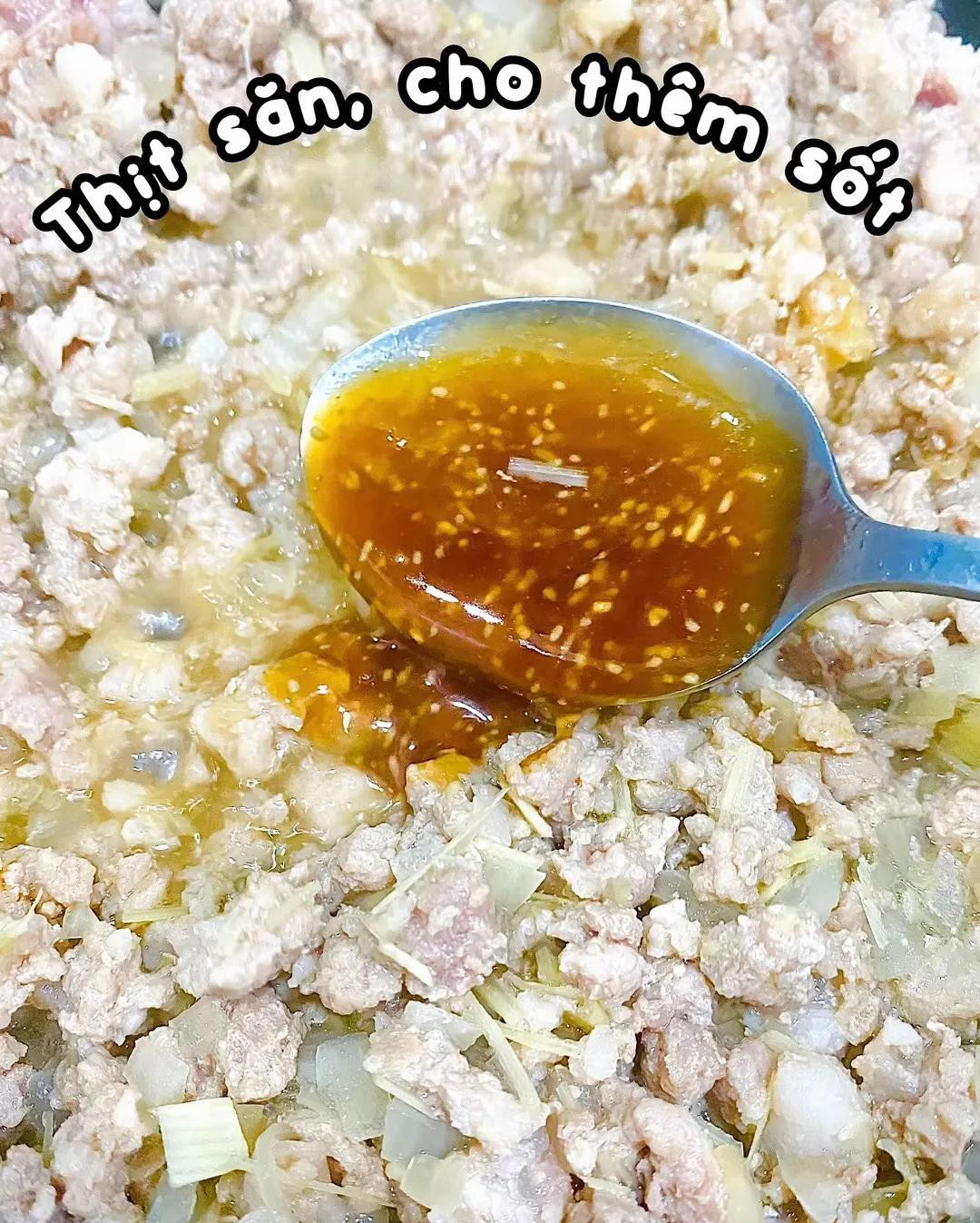 Thịt Băm Rim Mắm Đậm Đà Hương Vị