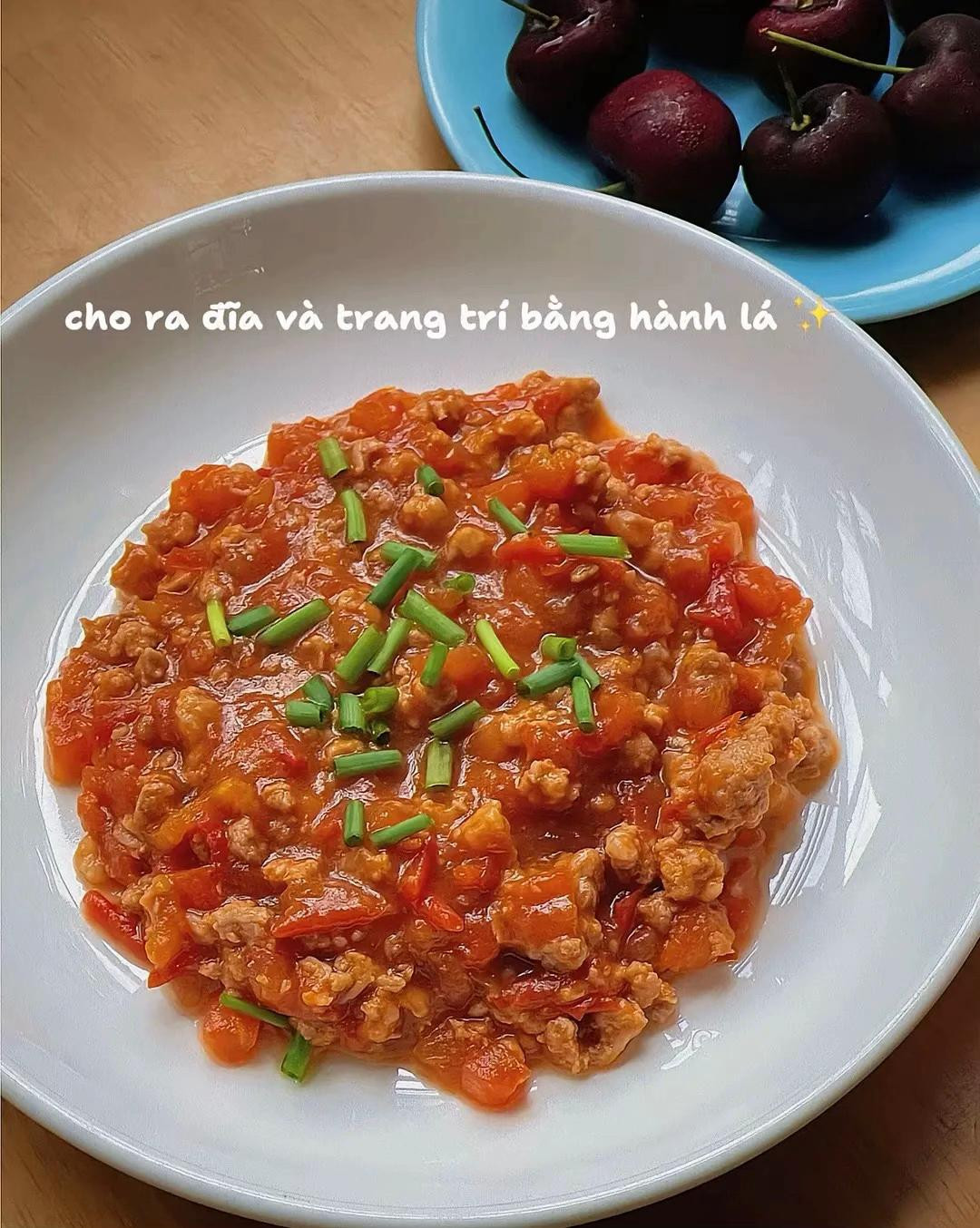 Thịt Băm Sốt Cà Chua Ngon Mềm, Đậm Đà Hương Vị