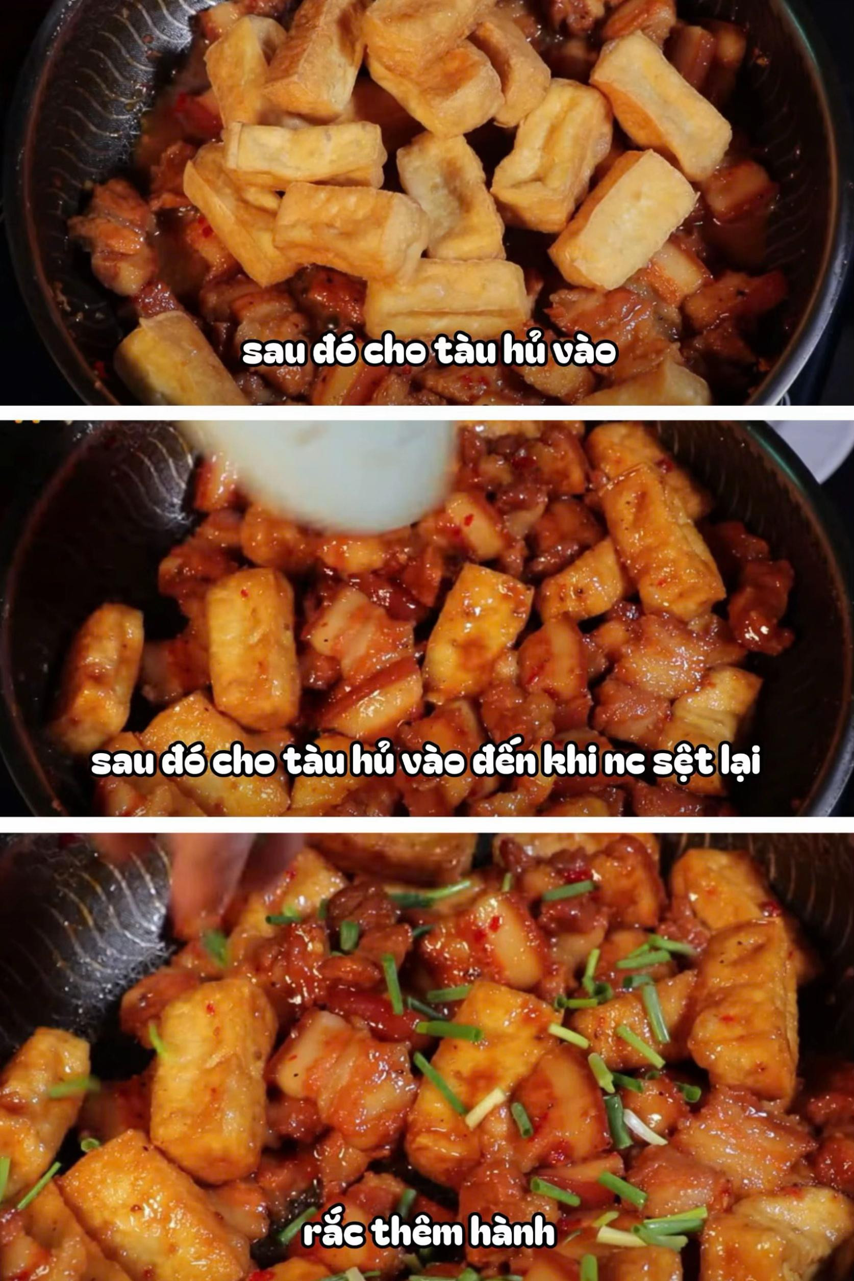 Thịt Kho Tàu Hủ Thơm Ngon Đậm Đà