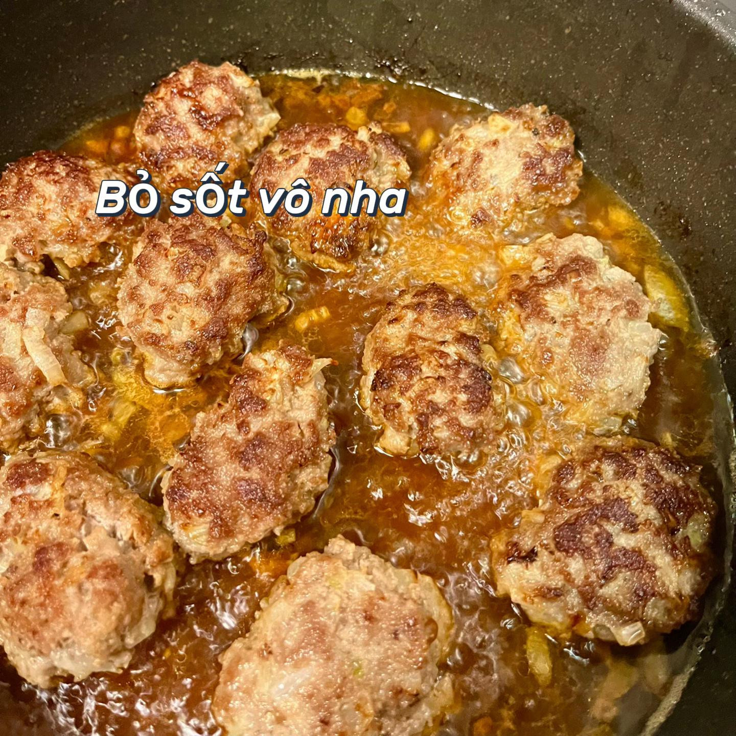 Thịt Viên Sốt Xì Dầu: Đậm Đà Đưa Cơm, Thơm Ngon Khó Cưỡng