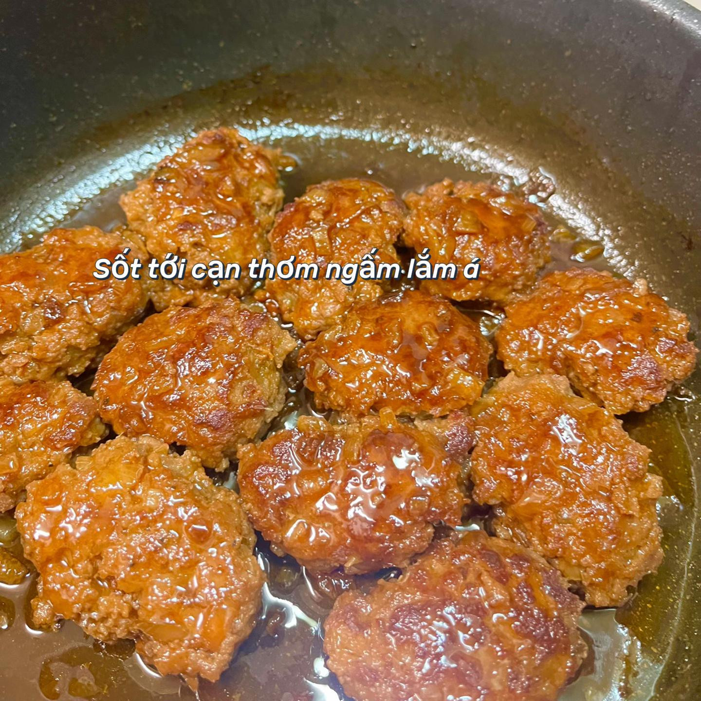 Thịt Viên Sốt Xì Dầu: Đậm Đà Đưa Cơm, Thơm Ngon Khó Cưỡng