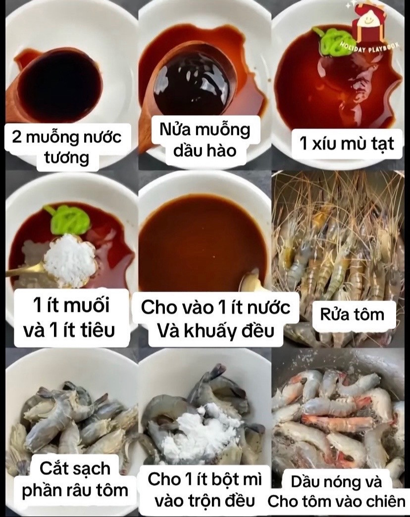 Tôm Sốt Tỏi Ớt Cay Nồng, Đậm Đà Đưa Cơm