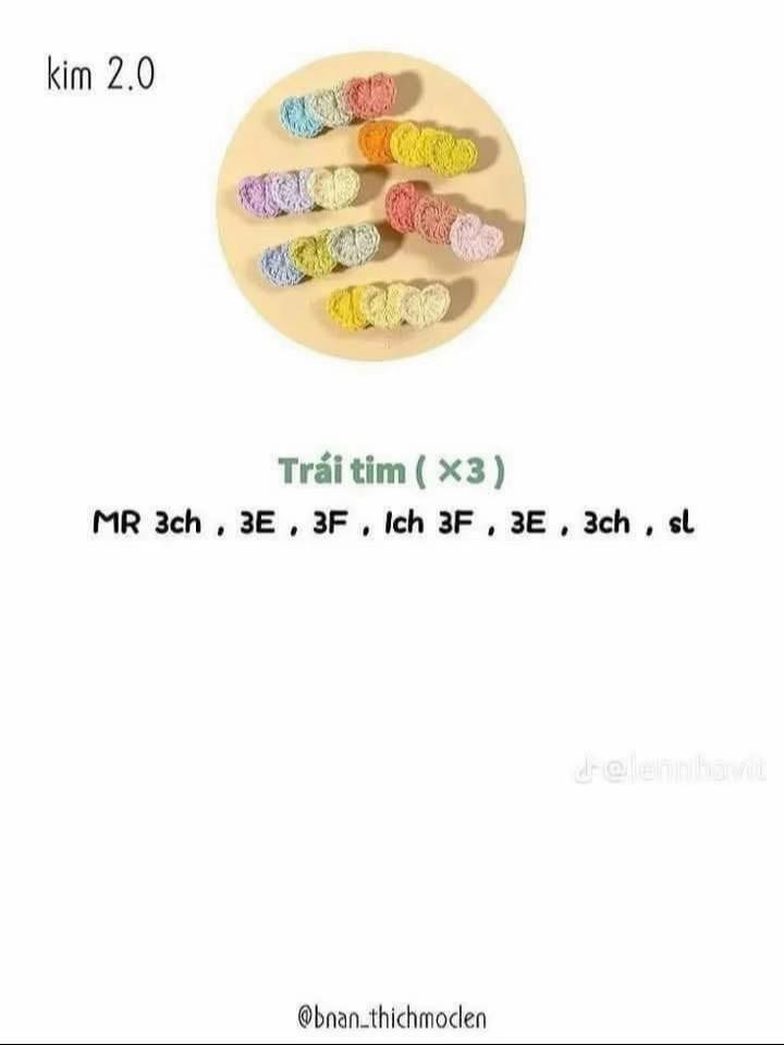 Tổng hợp 35 Chart kẹp tóc sưu tầm