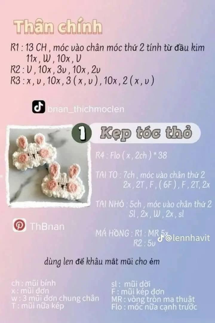 Tổng hợp 35 Chart kẹp tóc sưu tầm