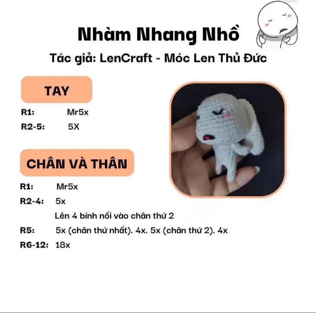 tổng hợp chart móc thỏ bảy màu
