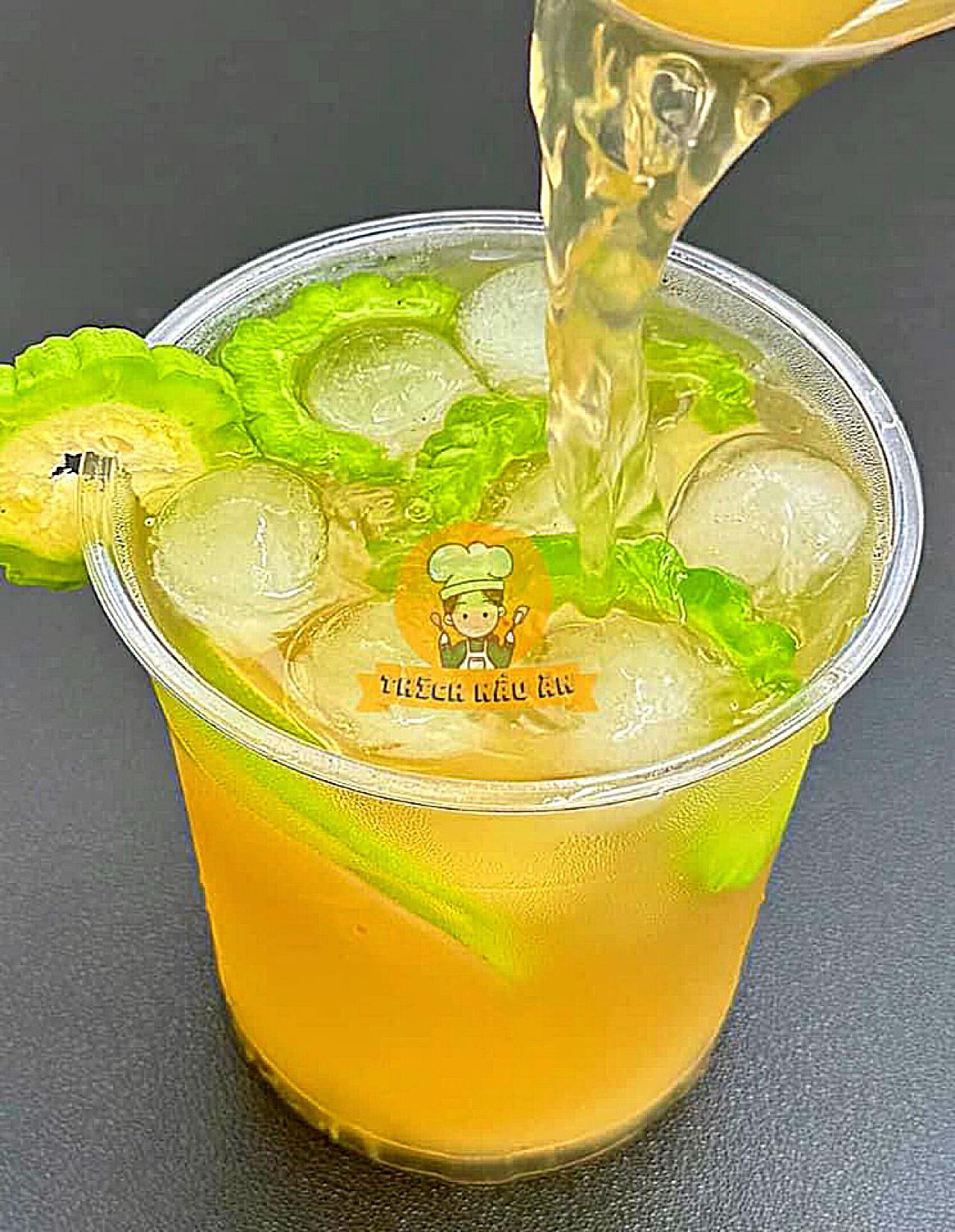 Trà Chanh Mướp Đắng Giải Khát Sảng Khoái