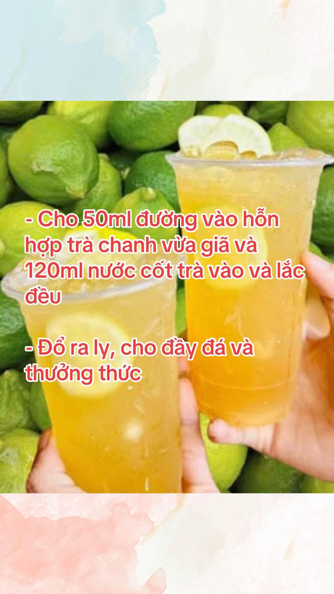 Trà Chanh Quảng Đông Tươi Mát, Hương Vị Giải Khát Tuyệt Vời