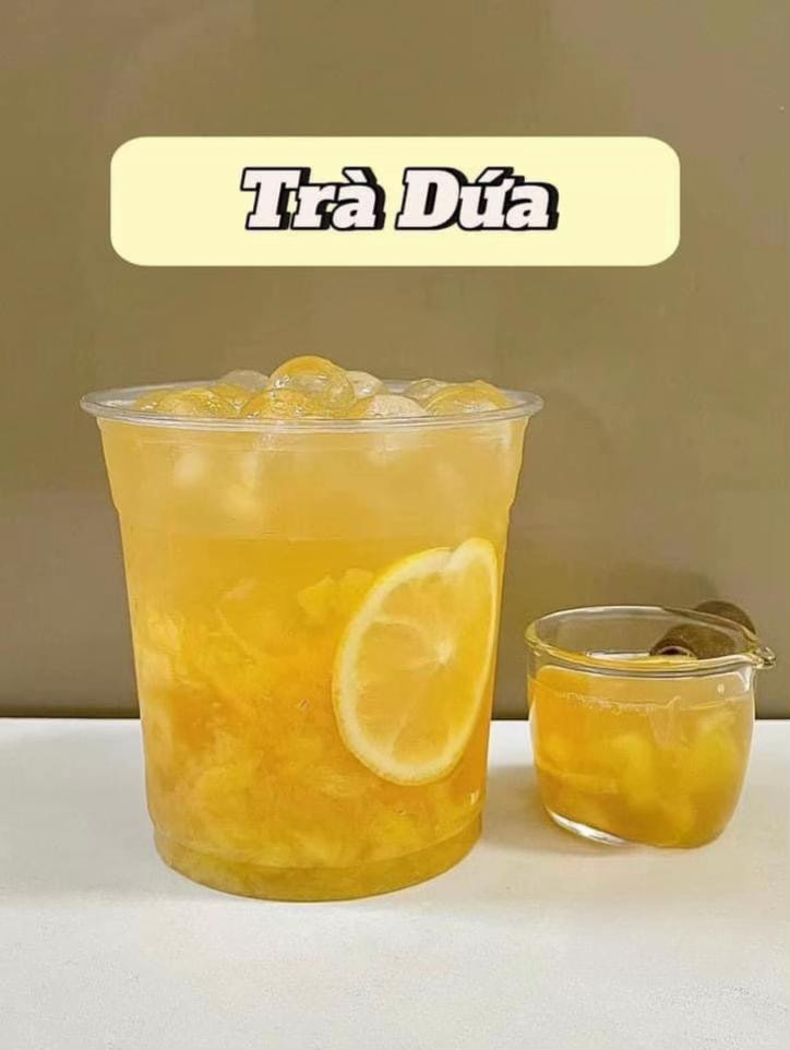 Trà Dứa Mát Lạnh Giải Nhiệt Ngày Hè