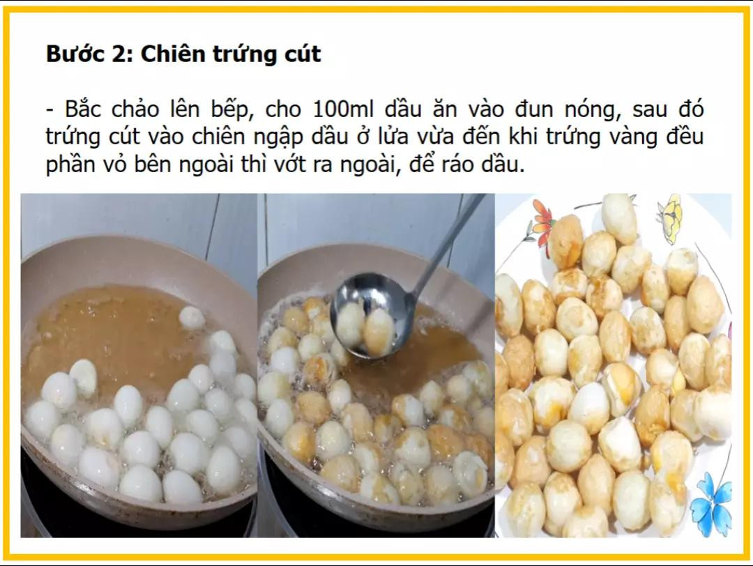 Trứng Cút Rim Sa Tế Cay Nồng Hấp Dẫn