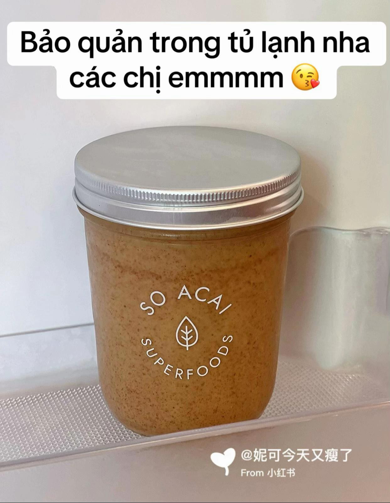 📮 Tự làm bơ hạnh nhân không đường vị muối biển – niềm vui của người giảm cân!