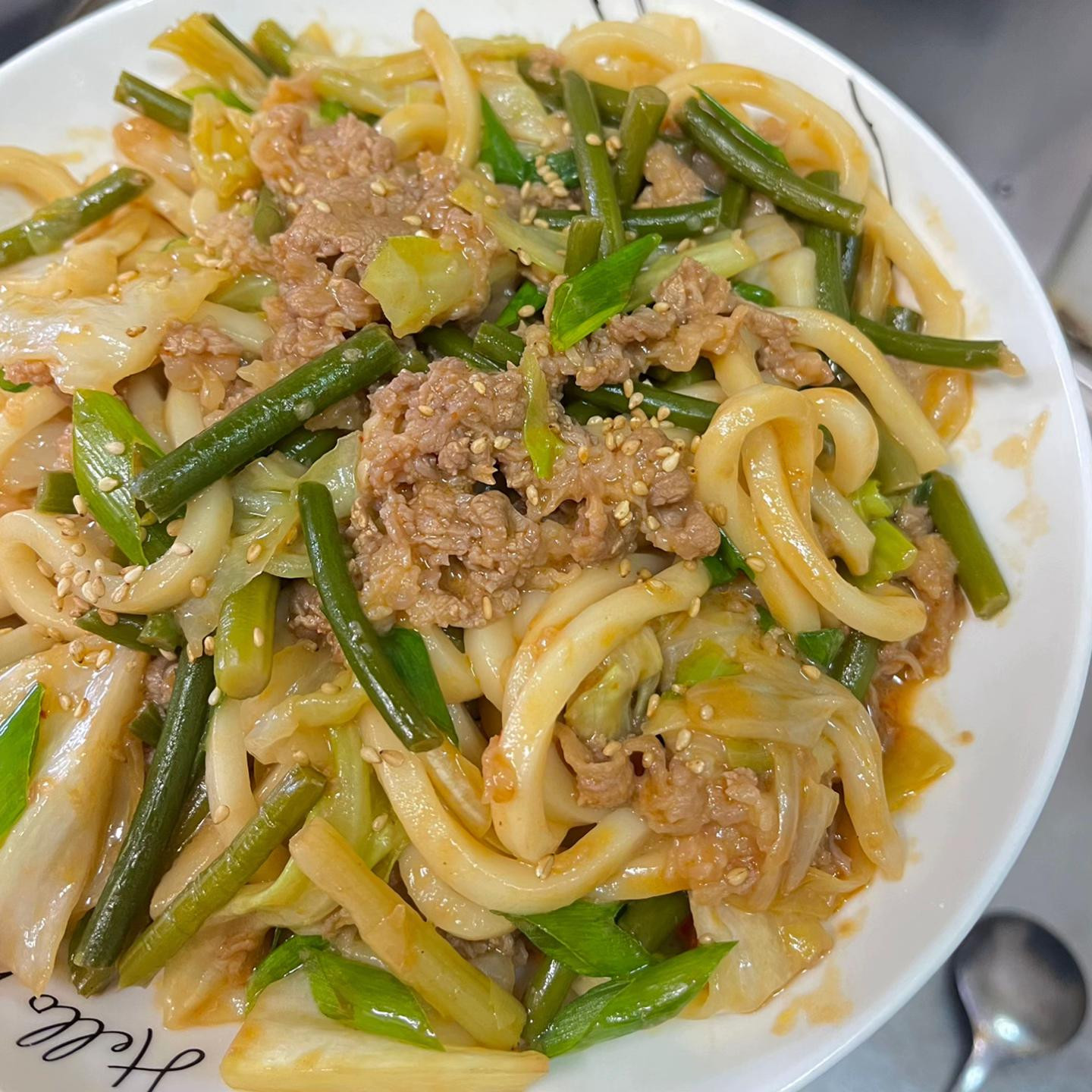 Udon Xào Bò Đậm Đà Hương Vị