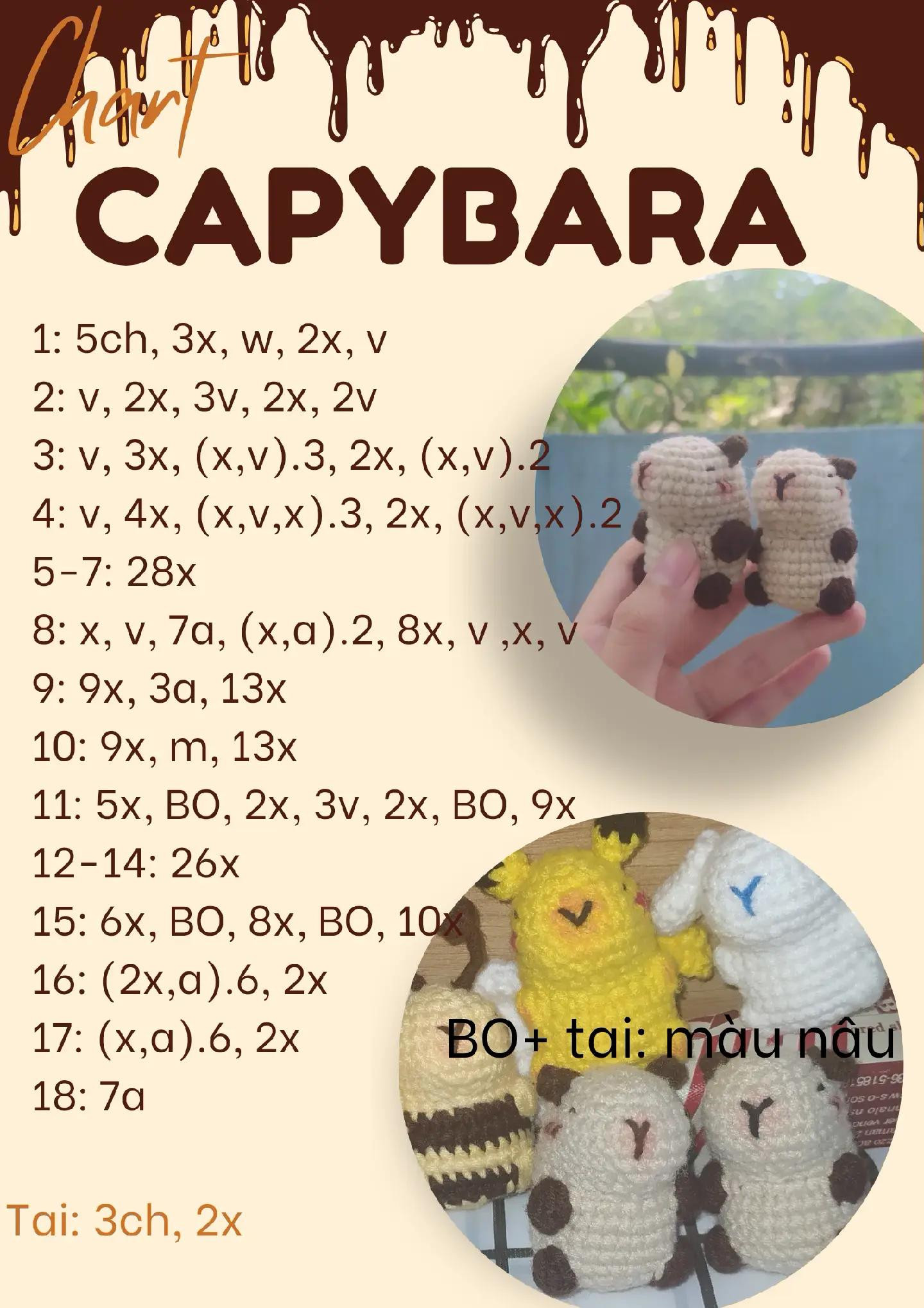 Virkkaa söpöt pienet lehmäfiguurit helposti ja nopeasti